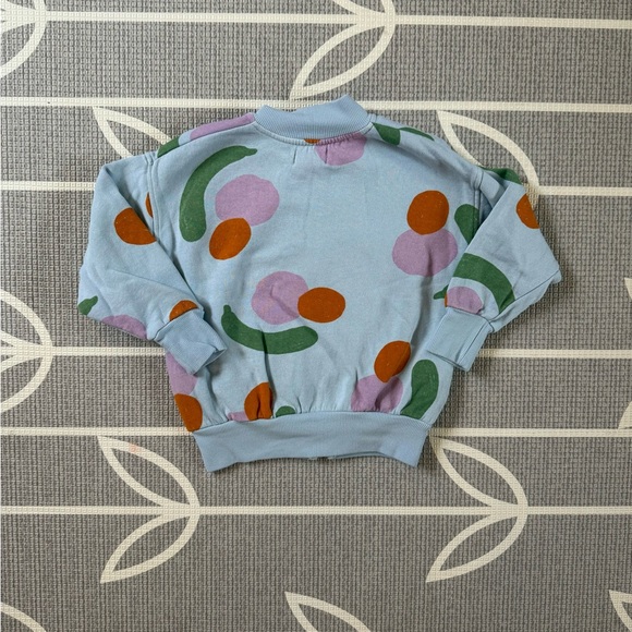 Bobo Choses Fruits All Over Zipped Sweatshirt 4-5 Years - Picture 2 of 5
